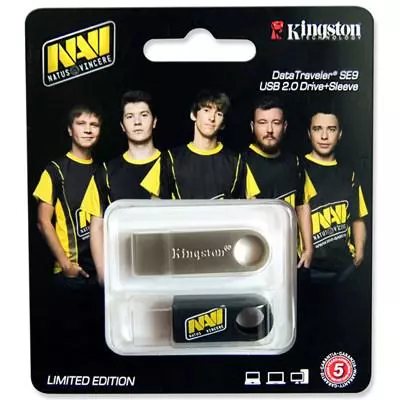 USB флеш накопитель Kingston 16Gb DataTraveler SE9 Na'Vi edition (DTSE9H/16GB-NV / KC-U4616-4B)