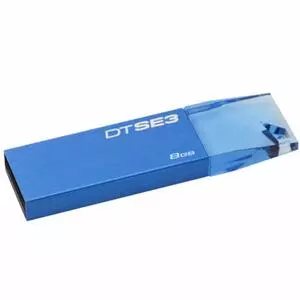 USB флеш накопитель Kingston 8Gb DataTraveler SE3 blue (KC-U688G-3YB)