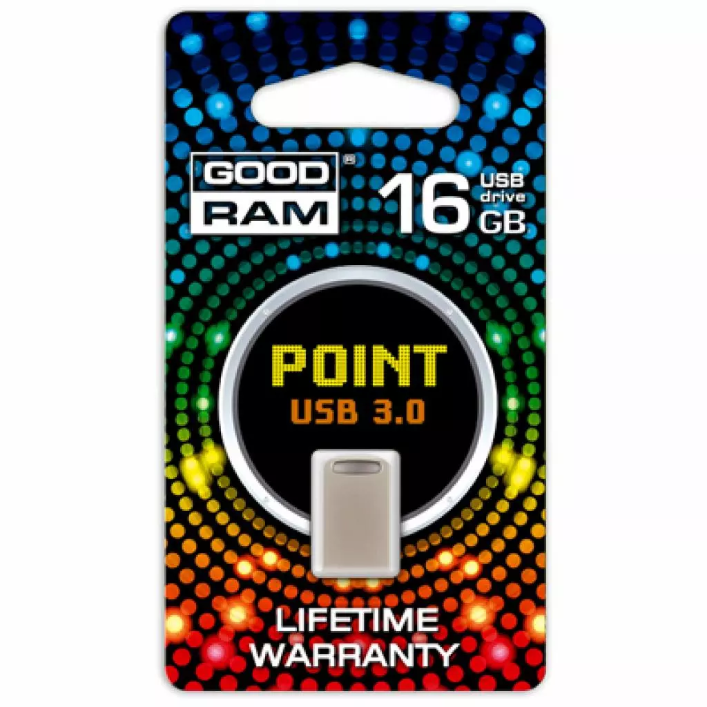 USB флеш накопитель Goodram 16Gb POINT Silver USB 3.0 (PD16GH3GRPOSR10)