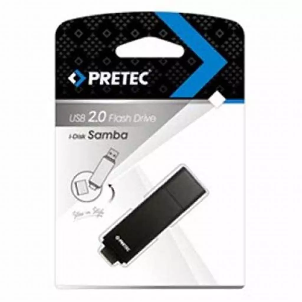 USB флеш накопитель Pretec 4Gb i-Disk Samba black (SAM04G-B) - 3 USB флеш накопитель Pretec 4Gb i-Disk Samba black (SAM04G-B) - 3