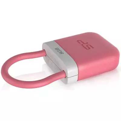 USB флеш накопитель Silicon Power 8Gb Unique 510 pink (SP008GBUF2510V1P) - 1