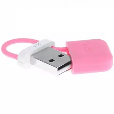 USB флеш накопитель Silicon Power 8Gb Unique 510 pink (SP008GBUF2510V1P) - 2
