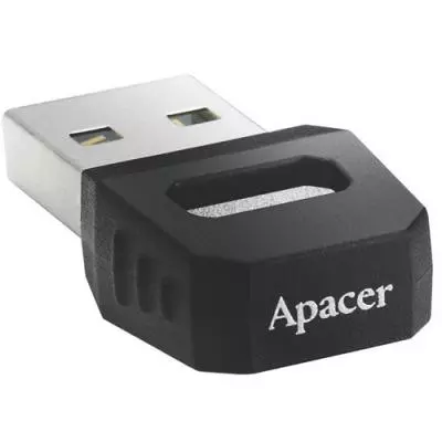 USB флеш накопитель Apacer 8GB AH134 Black RP USB2.0 (AP8GAH134B-1) - 1