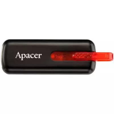 USB флеш накопитель Apacer 64GB AH326 Black RP USB2.0 (AP64GAH326B-1)