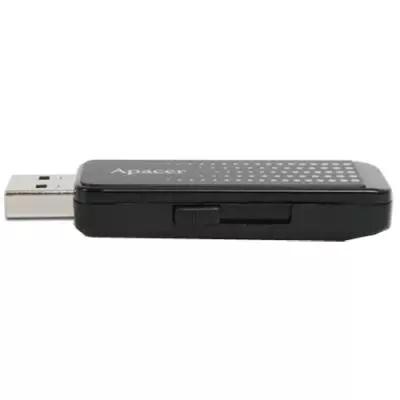 USB флеш накопитель Apacer 32GB AH323 Black RP USB2.0 (AP32GAH323B-1) - 3