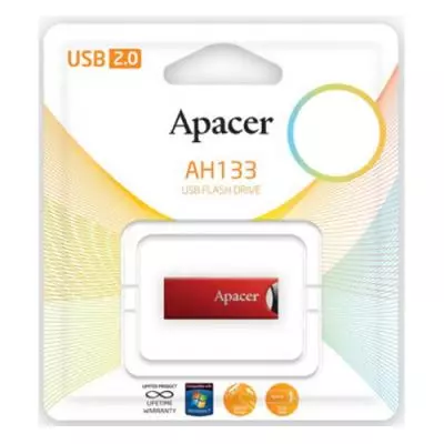 USB флеш накопитель Apacer 32GB AH133 Red RP USB2.0 (AP32GAH133R-1) - 3 USB флеш накопитель Apacer 32GB AH133 Red RP USB2.0 (AP32GAH133R-1) - 3