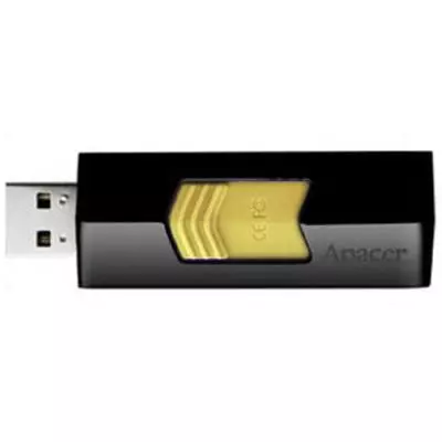 USB флеш накопитель Apacer 8GB AH332 Yellow RP USB2.0 (AP8GAH332B-1) - 1