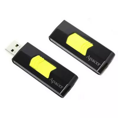 USB флеш накопитель Apacer 8GB AH332 Yellow RP USB2.0 (AP8GAH332B-1) - 5