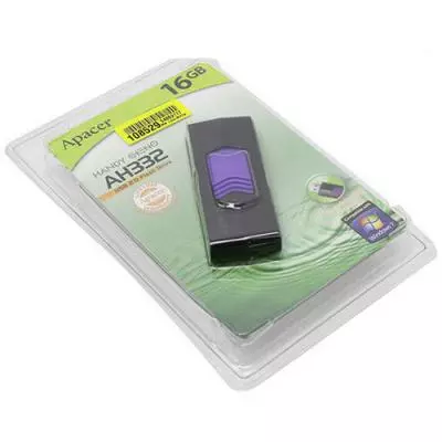 USB флеш накопитель Apacer 16GB AH332 Purple RP USB2.0 (AP16GAH332B-1) - 6 USB флеш накопитель Apacer 16GB AH332 Purple RP USB2.0 (AP16GAH332B-1) - 6