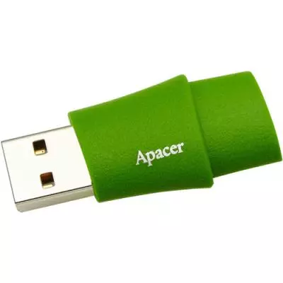 USB флеш накопитель Apacer 32GB AH153 Green RP USB3.0 (AP32GAH153G-1) - 1