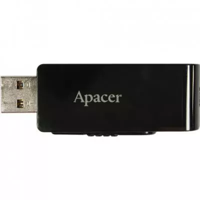 USB флеш накопитель Apacer 8GB AH350 Black RP USB3.0 (AP8GAH350B-1) - 5