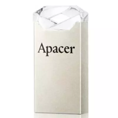 USB флеш накопитель Apacer 8GB AH111 Crystal RP USB2.0 (AP8GAH111CR-1) - 1