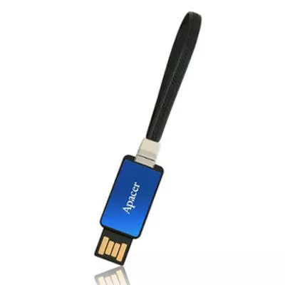 USB флеш накопитель Apacer 8GB AH128 Blue RP USB2.0 (AP8GAH128U-1) - 4