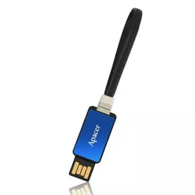 USB флеш накопитель Apacer 32GB AH128 Blue RP USB2.0 (AP32GAH128U-1) - 3