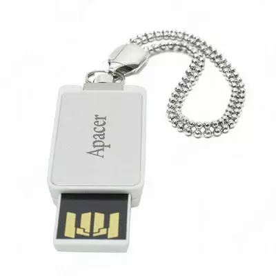 USB флеш накопитель Apacer 8GB AH129 Silver RP USB2.0 (AP8GAH129S-1) - 1