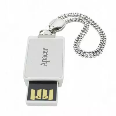 USB флеш накопитель Apacer 32GB AH129 Silver RP USB2.0 (AP32GAH129S-1) - 5