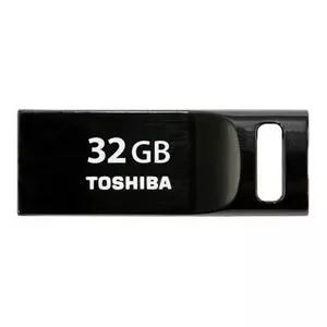 USB флеш накопитель Toshiba 32GB USB 2.0 Suruga Black (THNU32SIP)