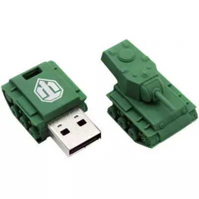 USB флеш накопитель Kingston 8GB Custom Rubber Tank (DT-TANK/8GB) - 2