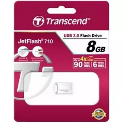 USB флеш накопитель Transcend 8GB JetFlash 710 USB3.0 (TS8GJF710S) - 2 USB флеш накопитель Transcend 8GB JetFlash 710 USB3.0 (TS8GJF710S) - 2