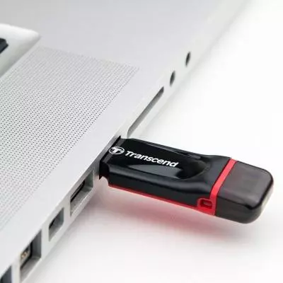 USB флеш накопитель Transcend JetFlash 340 USB2.0 On-The-Go (TS32GJF340) - 7
