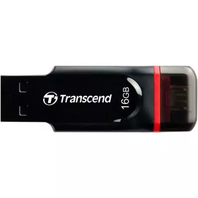 USB флеш накопитель Transcend JetFlash 340 USB2.0 On-The-Go (TS16GJF340)