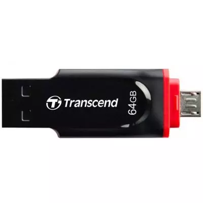 USB флеш накопитель Transcend JetFlash 340 USB2.0 On-The-Go (TS64GJF340) - 5