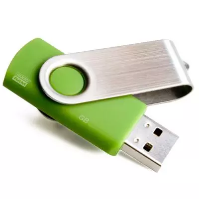 USB флеш накопитель Goodram 8GB Twister Green USB 2.0 (PD8GH2GRTSBG)