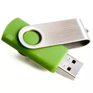 USB флеш накопитель Goodram 8GB Twister Green USB 2.0 (PD8GH2GRTSBG)