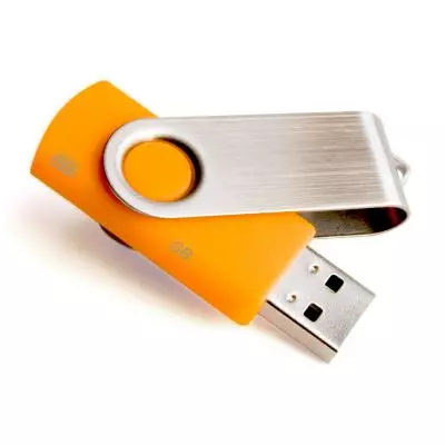 USB флеш накопитель Goodram 8GB Twister Orange USB 2.0 (PD8GH2GRTSBO)