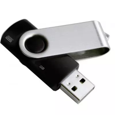 USB флеш накопитель Goodram 8GB Twister Black USB 2.0 (PD8GH2GRTSBK)