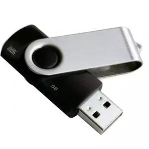 USB флеш накопитель Goodram 8GB Twister Black USB 2.0 (PD8GH2GRTSBK)