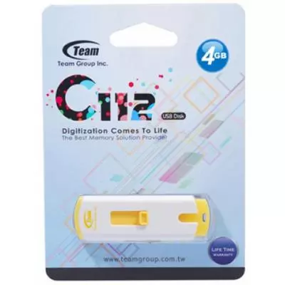 USB флеш накопитель Team 4GB C112 USB 2.0 (TC1124GY01) - 2 USB флеш накопитель Team 4GB C112 USB 2.0 (TC1124GY01) - 2