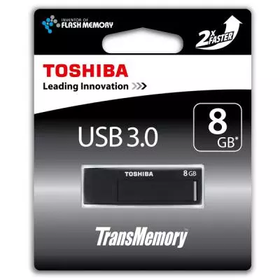 USB флеш накопитель Toshiba 8GB DAICHI Black USB 3.0 (THNV08DAIBLK(6) - 1 USB флеш накопитель Toshiba 8GB DAICHI Black USB 3.0 (THNV08DAIBLK(6) - 1