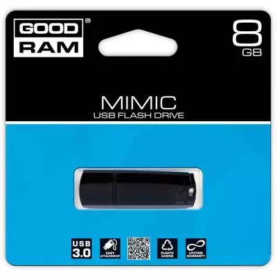 USB флеш накопитель Goodram 8GB MIMIC USB 3.0 (PD8GH3GRMMKR9) - 4 USB флеш накопитель Goodram 8GB MIMIC USB 3.0 (PD8GH3GRMMKR9) - 4