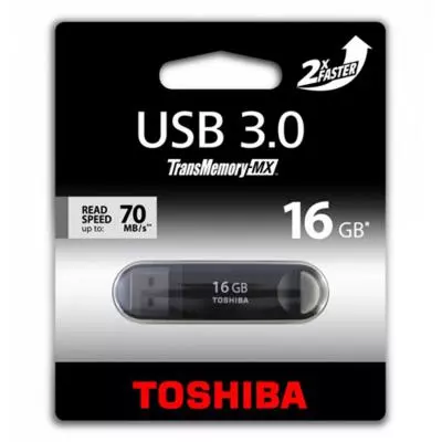 USB флеш накопитель Toshiba 16GB SUZAKU Black USB 3.0 (THNV16SUZBLACK(BL6) - 1 USB флеш накопитель Toshiba 16GB SUZAKU Black USB 3.0 (THNV16SUZBLACK(BL6) - 1