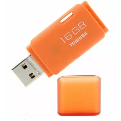 USB флеш накопитель Toshiba 16GB Hayabusa Orange USB 2.0 (THNU16HAYORANG(BL5) - 1 USB флеш накопитель Toshiba 16GB Hayabusa Orange USB 2.0 (THNU16HAYORANG(BL5) - 1