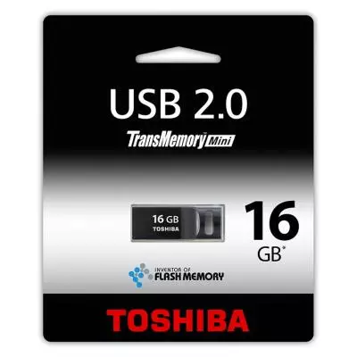 USB флеш накопитель Toshiba 16GB Suruga Black USB 2.0 (THNU16SIPBLACK(BL5) - 1 USB флеш накопитель Toshiba 16GB Suruga Black USB 2.0 (THNU16SIPBLACK(BL5) - 1