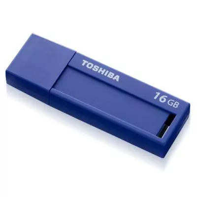 USB флеш накопитель Toshiba 16GB DAICHI Blue USB 3.0 (THNV16DAIBLU(6) - 1 USB флеш накопитель Toshiba 16GB DAICHI Blue USB 3.0 (THNV16DAIBLU(6) - 1