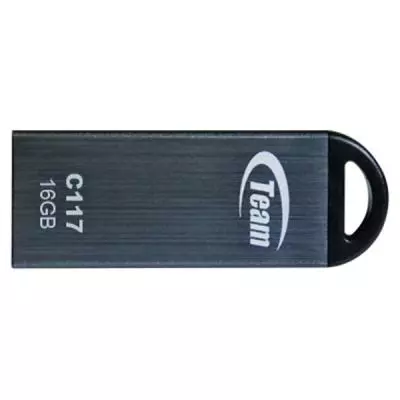 USB флеш накопитель Team 16GB C117 Grey USB 2.0 (TC11716GC01)
