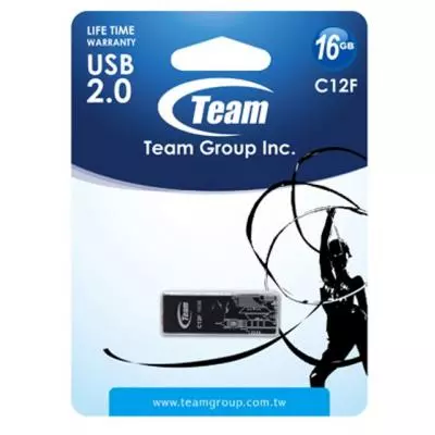 USB флеш накопитель Team 16GB C12F USB 2.0 (TC12F16GR01) - 1 USB флеш накопитель Team 16GB C12F USB 2.0 (TC12F16GR01) - 1