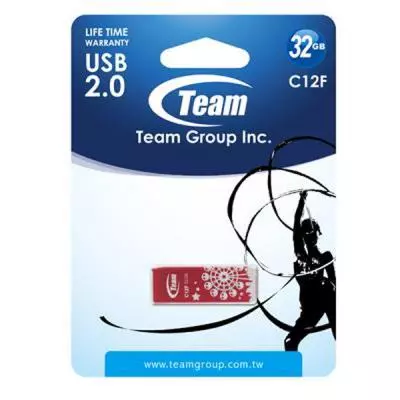 USB флеш накопитель Team 32GB C12F USB 2.0 (TC12F32GR01) - 1 USB флеш накопитель Team 32GB C12F USB 2.0 (TC12F32GR01) - 1