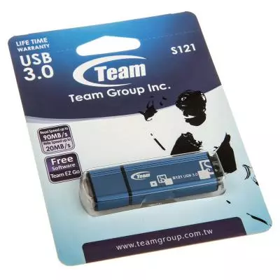 USB флеш накопитель Team 32GB S121 Blue USB 3.0 (TS12132GL01) - 3 USB флеш накопитель Team 32GB S121 Blue USB 3.0 (TS12132GL01) - 3