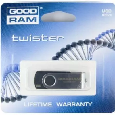 USB флеш накопитель Goodram 64GB TWISTER USB 2.0 (PD64GH2GRTSKR9) - 1