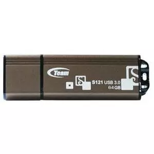USB флеш накопитель Team 64GB S121 Brown USB 3.0 (TS12164GN01)