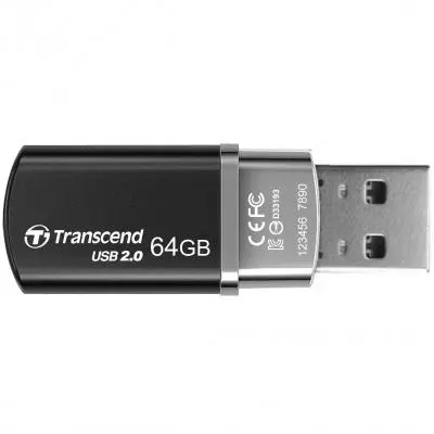 USB флеш накопитель Transcend 64GB JetFlash 320 USB 2.0 (TS64GJF320K) - 1