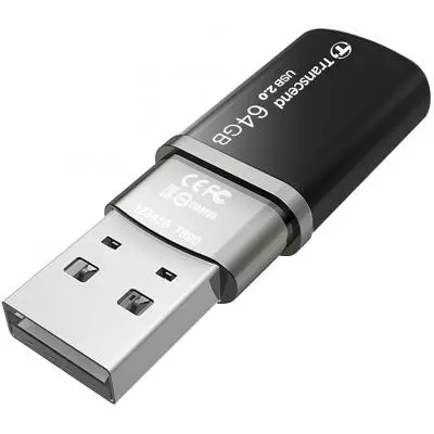 USB флеш накопитель Transcend 64GB JetFlash 320 USB 2.0 (TS64GJF320K) - 2
