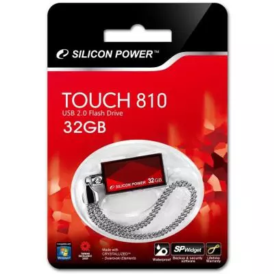 USB флеш накопитель Silicon Power 32GB Touch 810 USB 2.0 (SP032GBUF2810V1R) - 2 USB флеш накопитель Silicon Power 32GB Touch 810 USB 2.0 (SP032GBUF2810V1R) - 2