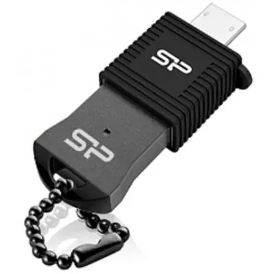 USB флеш накопитель Silicon Power 8GB Touch T01 MOBILE USB 2.0/MicroUSB (SP008GBUF2TM1V1K) - 1