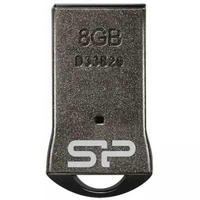 USB флеш накопитель Silicon Power 8GB Touch T01 MOBILE USB 2.0/MicroUSB (SP008GBUF2TM1V1K) - 3
