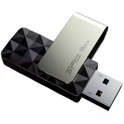 USB флеш накопитель Silicon Power 16GB BLAZE B30 USB 3.0 (SP016GBUF3B30V1K) - 2